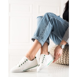 TRENDI Klasične niske tenisice bijela 2