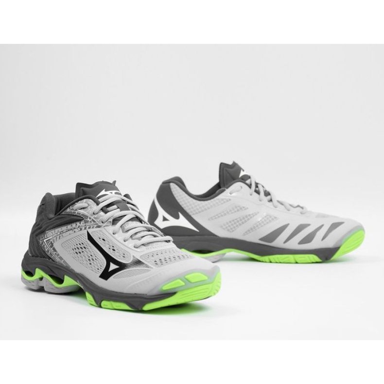 Mizuno Wave Lightning Z5 M V1GA190037 tenisice za odbojku siva nijanse sive 2