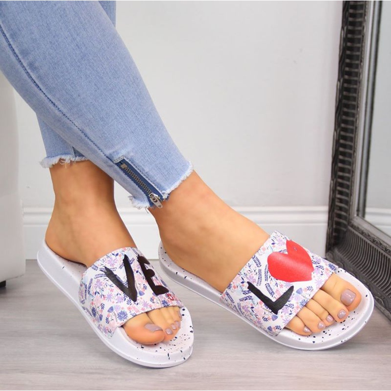 Gumene papuče Big Star W INT1148A bijele bijela 2