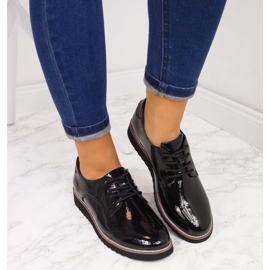 Kožne lakirane cipele Filippo W PAW174 crne crna 2