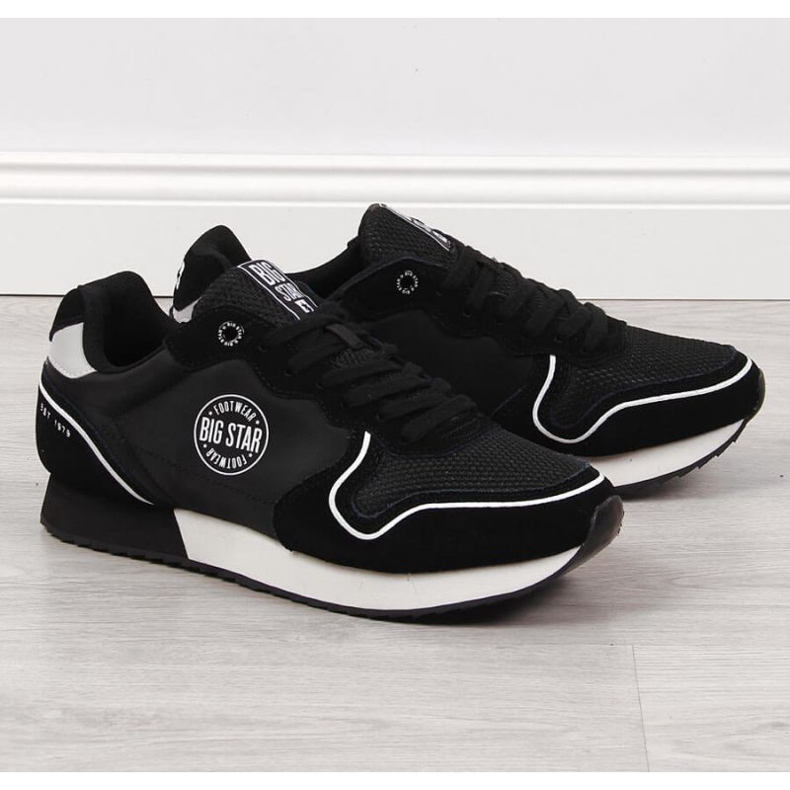 Crne sportske cipele Big Star M JJ174140 crno 1