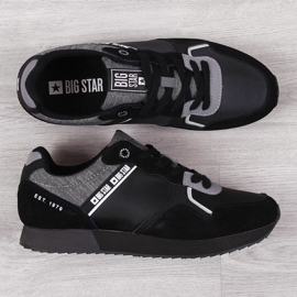 Big Star JJ174145 sportske cipele, crne crno 2