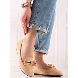 TRENDI Klasični gospodari s lukom bež 2