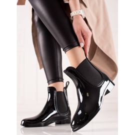 TRENDI Lakirane galoše crna 1