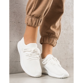 TRENDI Lagane sportske tenisice bijela 1