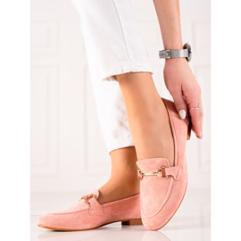Seastar Mokasine sa zlatnim ukrasom ružičasta 1