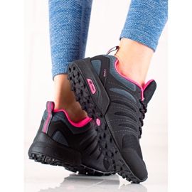 TRENDI Udobne cipele za treking crna 1