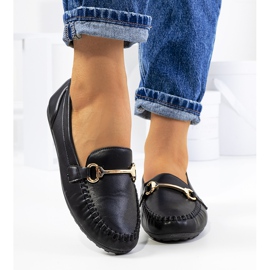 Crne ženske mokasinke Ilana crna 1