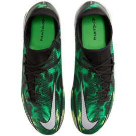 Nike Phantom GT2 Academy Df Sw Ic M DM0720 003 nogometne cipele zelena, višebojna zelena 2
