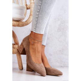 Suede cipele Sergio Leone PB411 Bež smeđa 1