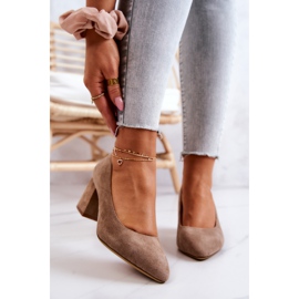 Suede cipele Sergio Leone PB411 Bež smeđa 2