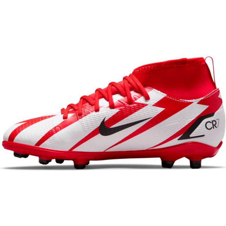 Nike Mercurial Superfly 8 Club CR7 Mg Jr DB0926 600 tenisice za nogomet višebojan bijela 1