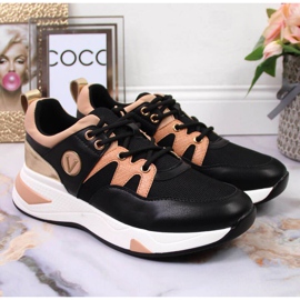 Tenisice na platformu Vinceza W JAN79A crne crna 2