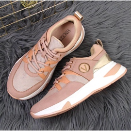 Tenisice na platformu Vinceza W JAN79B prljavo roze ružičasta 2