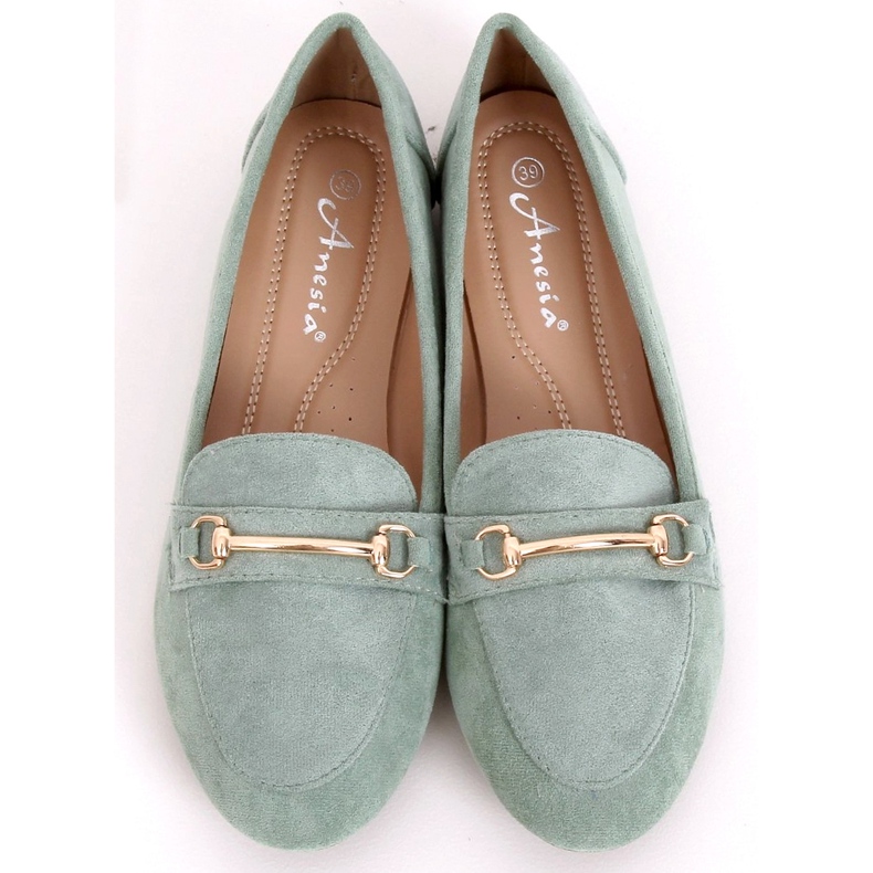 Zelene Ženske natikače 88-385 Zelene zelena 2