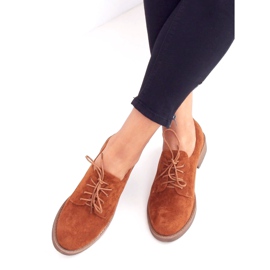 Camel TU146 Mokasine s develim čipkama smeđa višebojan 2