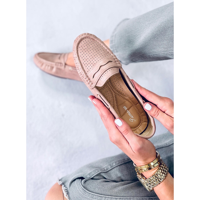 Ženske mokasinke Minori Pink ružičasta 2