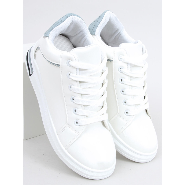 Tenisice na skriveni klin Izumi BIJELE / PLAVE bijela plava 1