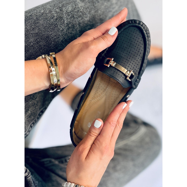 Wong crne ženske mokasinke crno 1