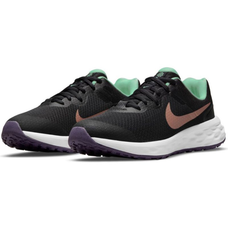 Nike Revolution 6 Jr DD1096 005 tenisice za trčanje crna 2