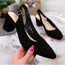 Pumpe na stupu Sergio Leone u crnoj SK362 crna 1