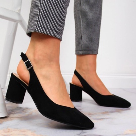 Pumpe na stupu Sergio Leone u crnoj SK362 crna 2