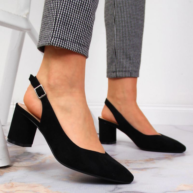 Pumpe na stupu Sergio Leone u crnoj SK362 crna 2