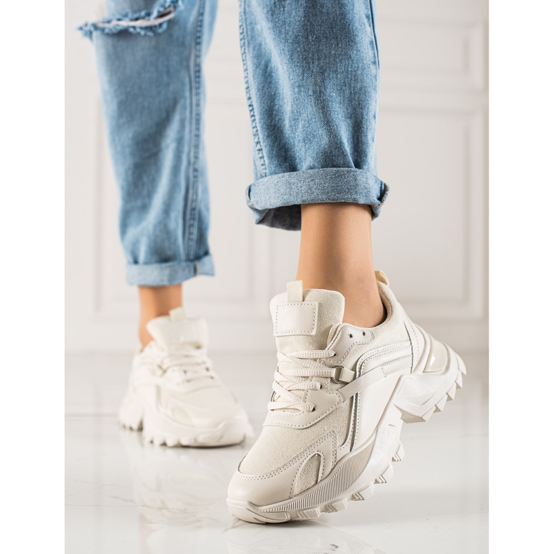 TRENDI Modne tenisice u bež boji 2