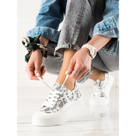 Seastar Modni dizajn tenisice bijela crna 1