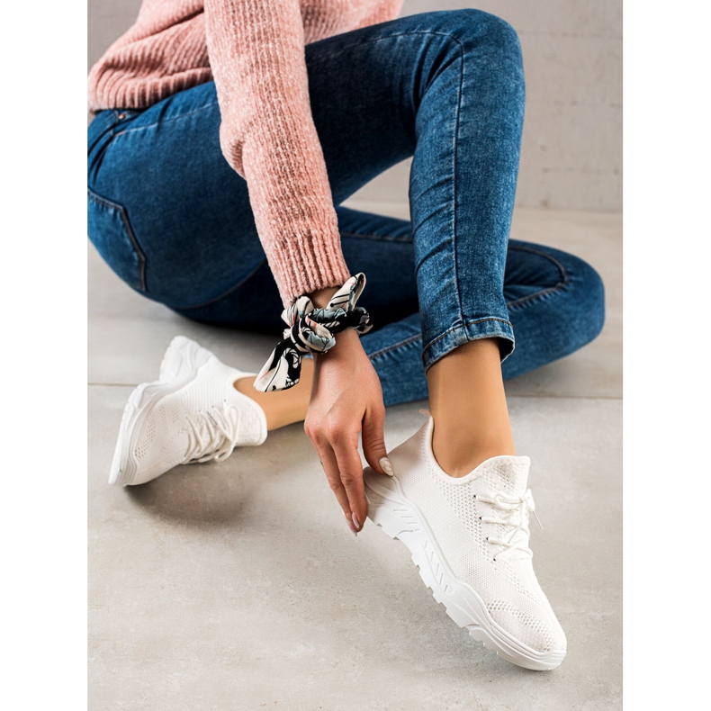 Bestelle Svjetlo bijele tenisice bijela 2