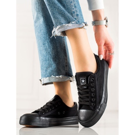 Evento Klasične crne tenisice crna 1