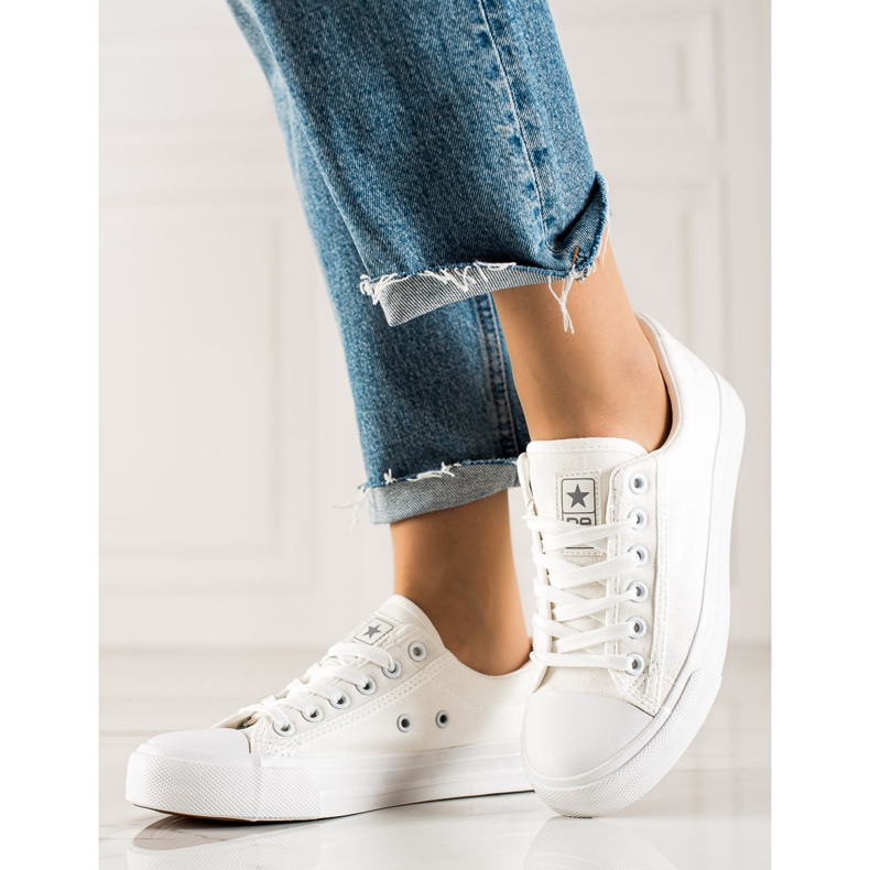 Evento Klasične bijele tenisice bijela 2