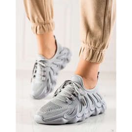 TRENDI Modne sive tenisice siva 1