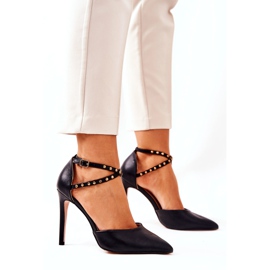 WS1 Štikle s prugama Crne mlaznice Remmes crno 4