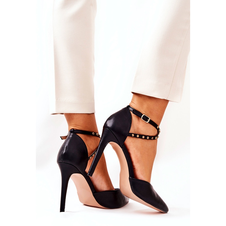 WS1 Štikle s prugama Crne mlaznice Remmes crno 5