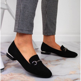 Crne mokasine s ukrasom Sergio Leone W SK360 crna 2