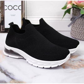 Slip on sportske cipele Potocki W WOL57A crne crna 2