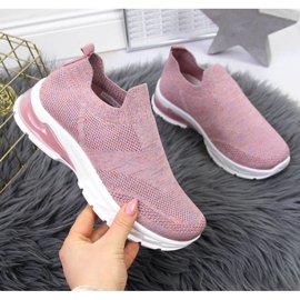 Slip on sportske cipele Potocki W WOL57B roze ružičasta 1