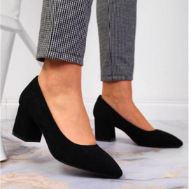 Cipele na visoke pete Sergio Leone W SK358A crne crno 2