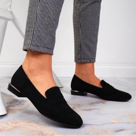 Crne mokasine Sergio Leone W SK359 crna 2