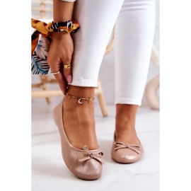 Ženske klasične balerinke profilirani uložak Pink Fimme ružičasta 2