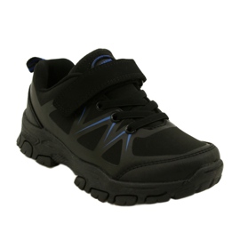 American Club Američke softshell sportske cipele za čičak WT94/22 crne crno 1