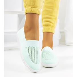 Zelene ažurne tenisice Tanya zelena 1