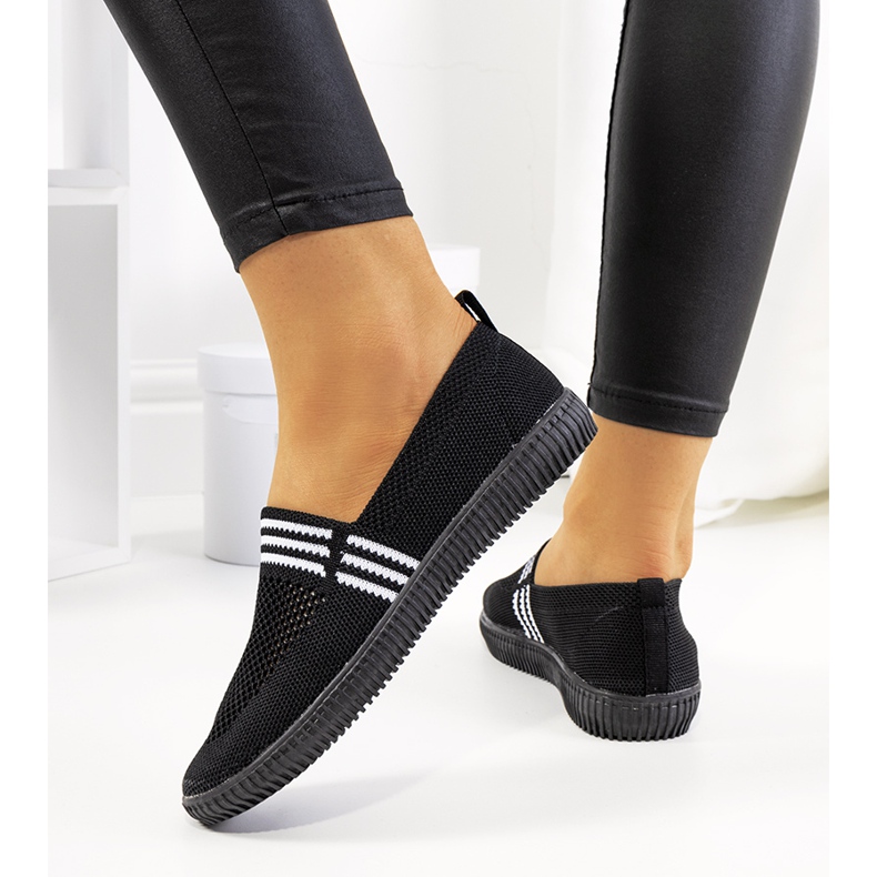 Crne Tanya ažurne tenisice crno 2