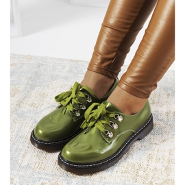 Zelene lakirane cipele od Kristine zelena 2