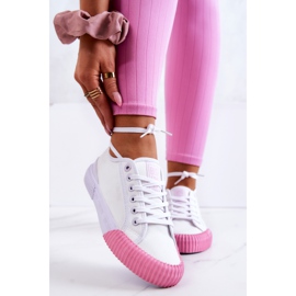 Material Tenisice Big Star JJ274111 Bijele tenisice bijela 1