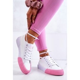 Material Tenisice Big Star JJ274111 Bijele tenisice bijela 2