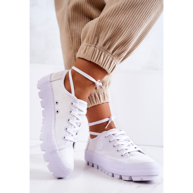 Ženske tenisice Big Star JJ274488 Bijele bijela 2