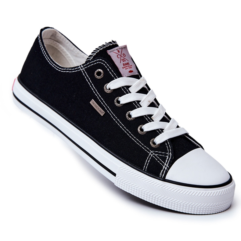Cross Jeans Muške klasične tenisice Cross traperice JJ1R4003C crne crna 1