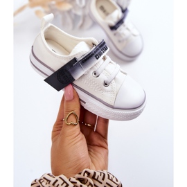 Dječje niske tenisice Big Star JJ374075 Bijele bijela 1